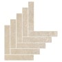 RAGNO CERAMICHE MOSAÏQUE SABLE KALKSTONE FLÈCHE 44,9X61,6