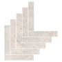 RAGNO CERAMICHE MOSAÏQUE KALKSTONE WHITE FRECCIA 44,9X61,6