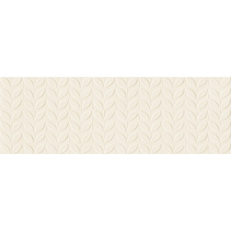 RAGNO CERAMICHE VIDA BEIGE STRUCTURE FEUILLE 3D 30X90 RET