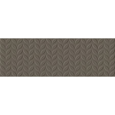 RAGNO CERAMICHE VIDA FANGO STRUCTURE FEUILLE 3D 30X90 RET