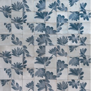 MARAZZI CROGIOLO_RICE GRIS DÉCOR BLOSSOM LUX 15X15