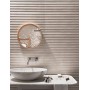 RAGNO CERAMICHE TERRACRUDA CHANVRE STRUCTURE VERSO 3D 40X120 RECTIFIÉ