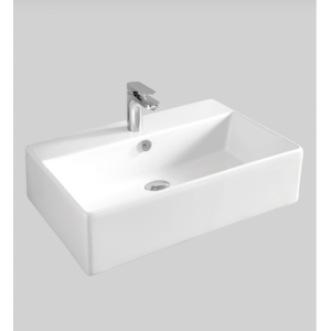 ARTCERAM SRL CADRE LAVABO SUSPENDU À POSER 65X48 BLANC