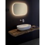 FLAMINIA APP LAVABO 62 APPOGGIO BLANC BRILLANT