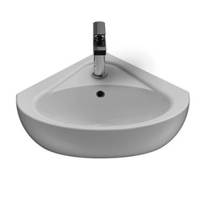 GLOBO LAVABO ANGLE TORANO 41X46 BLANC BRILLANT