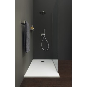 NIC PLANCHE DE DOUCHE BLANCHE BRILLANTE