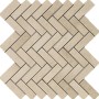 RAGNO CERAMICHE TERRACRUDA MOSAÏQUE LISSE DE POISSON SABLE 33.2X33.2