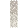 RAGNO CERAMICHE TERRACRUDA MOSAICO DÉGRADÉ CALCE/LUMIÈRE 33.2X128.8