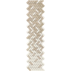 RAGNO CERAMICHE TERRACRUDA MOSAÏQUE DÉGRADÉ SABLE/LEGER 33.2X128.8