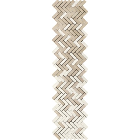 RAGNO CERAMICHE TERRACRUDA MOSAÏQUE DÉGRADÉ SABLE/LEGER 33.2X128.8