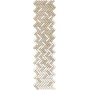 RAGNO CERAMICHE TERRACRUDA MOSAÏQUE DÉGRADÉ SABLE/LEGER 33.2X128.8