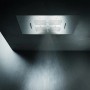 AQUAELITE ROCK SOFFIONE INCASSO A CONTROSOFFITTO 850X540MM C/ELETTROVALVOLA SF001 C