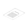 AQUAELITE ROCK SOFFIONE INCASSO À CONTRE-PLAFOND 550X400MM 3 FONCTIONS C/ÉLECTROVANNE SF009 C