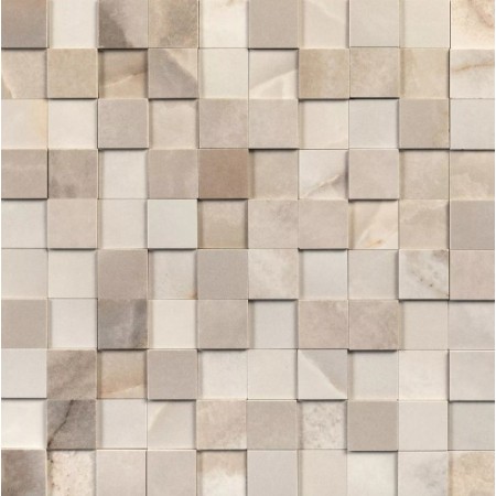 REVES REVE NOISETTE MOSAICO 3D MIX 30X30