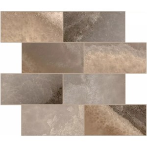 REVES REVE CHOCO GLOSSY MURETTO SFALSATO 30X30 - 6MM