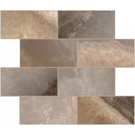 REVES REVE CHOCO GLOSSY MURETTO SFALSATO 30X30 - 6MM
