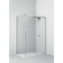CLOE ANGLE 1 PORTE COULISSANTE + 1 CÔTÉ FIXE