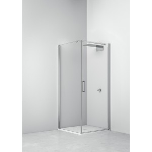 ICARO ANGLE 1 PORTE BATTANTE + CÔTÉ FIXE