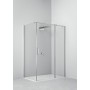 ICARO ANGLE 1 PORTE BATTANTE PLUS + 1 CÔTÉ FIXE
