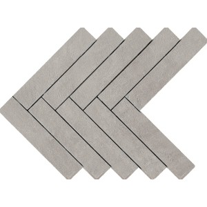 RAGNO CERAMICHE BOOM MOSAÏQUE EN ÉPI DE POISSON EN ACIER 44.9x61.6