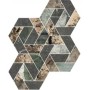 HERITAGE LUXE MAZE MIX (BROWN+EMERALD+FLAME) 39X49 - 6MM