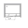 ICARO NICHE 1 PORTE BATTANTE PLUS