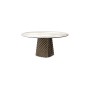 TABLE ATRIUM KERAMIK ROUND Ø 158xh73,5 - BRONZE