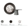 TABLE ATRIUM KER-WOOD ROUND Ø180x74,5H - FUMÉ/CHÊNE