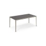 TAVOLO BOULEVARD 180X90X75H - BASE TITANE