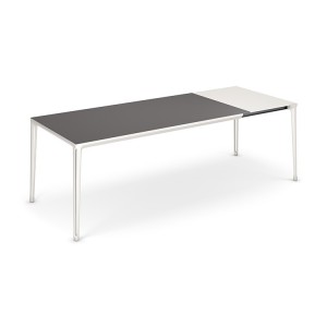 TAVOLO BOULEVARD DRIVE 160/220x90x75h - BASE PEARL