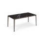 TAVOLO BOULEVARD KERAMIK 180X90X75H - BASE BRONZE