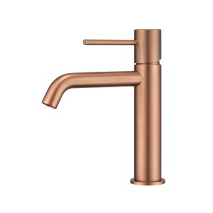MONZA MITIGEUR LAVABO OR ROSE BROSSÉ