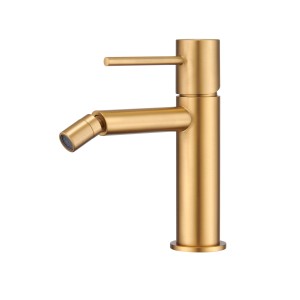 MONZA BIDET MONOCOMMANDE OR BROSSÉ