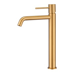 MONZA MITIGEUR LAVABO HAUT OR BROSSÉ