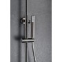 MONZA COLONNE DE DOUCHE MÉCANIQUE MONOCOMMANDE BLACK GUN METAL