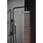 MONZA COLONNE DE DOUCHE MÉCANIQUE MONOCOMMANDE NOIR MAT
