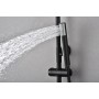 MONZA COLONNE DE DOUCHE THERMOSTATIQUE NOIR MAT