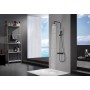 MONZA COLONNE DE DOUCHE THERMOSTATIQUE NOIR MAT