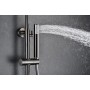 MONZA COLONNE DE DOUCHE THERMOSTATIQUE BLACK GUN METAL