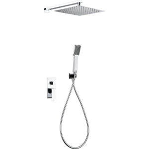 KIT DE DOUCHE MONOCOMMANDE MÉCANIQUE AVEC DÉVIATEUR + SOFFIONE ET DOUCHETTE
