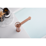 OLIMPO MITIGEUR LAVABO SANS VIDAGE OR ROSE BROSSÉ