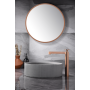 OLIMPO MITIGEUR LAVABO HAUT SANS VIDAGE OR ROSE BROSSÉ