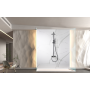 OLIMPO COLONNE DE DOUCHE MONOCOMMANDE NOIR MAT