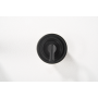 OLIMPO MITIGEUR LAVABO MURAL AVEC PARTIE ENCASTRÉE NOIR MAT