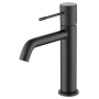 GENOVA MITIGEUR LAVABO SANS VIDAGE NOIR MAT
