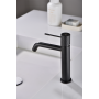 GENOVA MITIGEUR LAVABO SANS VIDAGE NOIR MAT