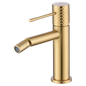 GENOVA MITIGEUR BIDET SANS VIDAGE OR BROSSÉ