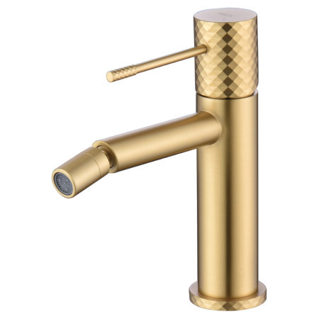 GENOVA MITIGEUR BIDET SANS VIDAGE OR BROSSÉ