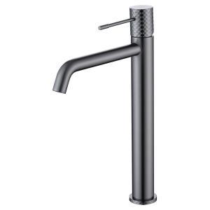 GENOVA MITIGEUR LAVABO HAUT SANS VIDAGE BLACK GUN METAL