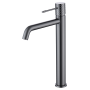 GENOVA MITIGEUR LAVABO HAUT SANS VIDAGE BLACK GUN METAL